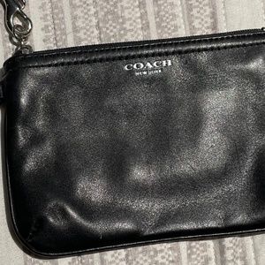 Coach Leather Wristlet